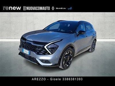 Usata Kia Sportage GT-Line 135 CV (99 kW) 2024 Grigio chiaro SUV