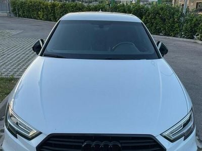 Usata Audi A3 S-Line 150 CV (110 kW) 2018 Bianco Berlina