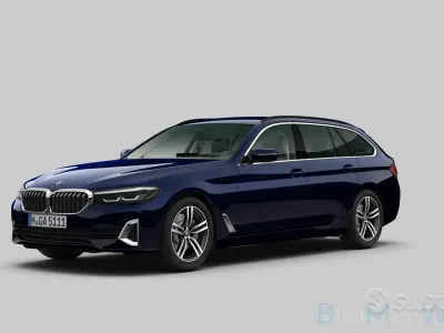 Usado BMW 520 Luxury Line 190 CV (139 kW) 2022 Azul Familiar
