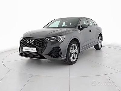 Usata Audi Q3 Sportback S-Line 190 CV (139 kW) 2020 Grigio scuro SUV