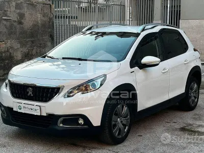 Brugt Peugeot 2008 Signature Sky 102 HK (75 kW) 2019 Hvid SUV