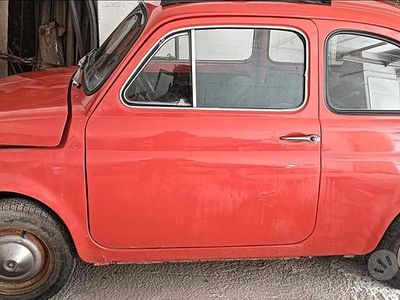 Usata Fiat 500 1960 Rosso Utilitaria