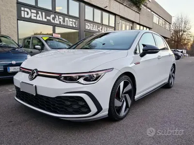 Usata VW Golf VIII GTI 245 CV (180 kW) 2020 Bianco Berlina