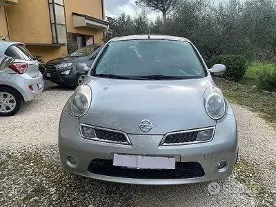 Usata Nissan Micra 86 CV (63 kW) 2009 Grigio Berlina