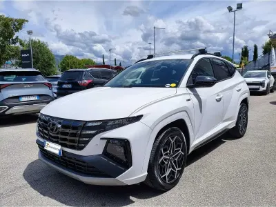Usata Hyundai Tucson N Line 230 CV (169 kW) 2022 Bianco SUV