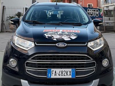 Usata Ford Ecosport Titanium 95 CV (69 kW) 2015 Blu SUV
