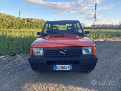 Usata Fiat Panda Young 54 CV (39 kW) 2003 Rosso Utilitaria
