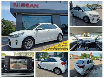 Usata Kia Rio 84 CV (61 kW) 2018 Bianco Berlina