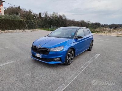 Usata Skoda Fabia Monte Carlo 150 CV (110 kW) 2024 Blu/azzurro Utilitaria
