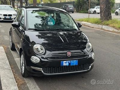 Usata Fiat 500 Lounge 69 CV (50 kW) 2018 Nero Utilitaria