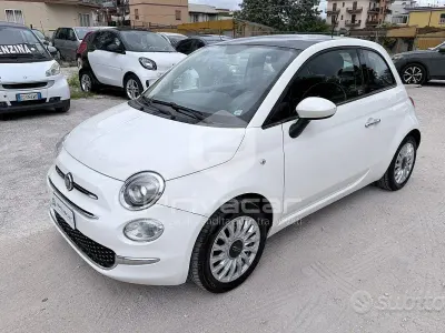 Usata Fiat 500 Lounge 69 CV (50 kW) 2017 Bianco Utilitaria