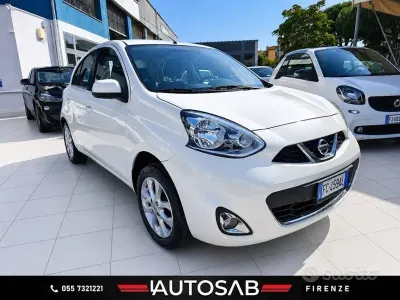 Usata Nissan Micra Comfort 80 CV (58 kW) 2016 Bianco Utilitaria