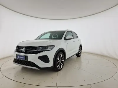 Usata VW T-Cross R-line 115 CV (84 kW) 2024 Pure white SUV