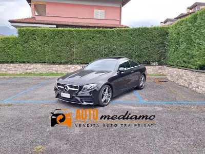 Usata Mercedes E220 Premium 194 CV (142 kW) 2020 Nero Coupé