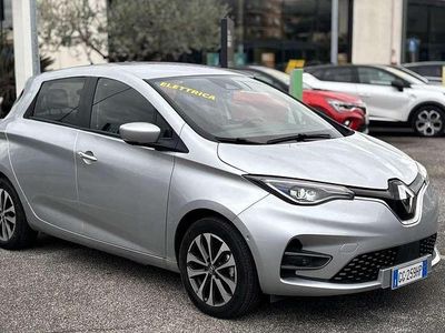 Usata Renault Zoe Intens 50 kW (69 CV) 2021 Argento Utilitaria