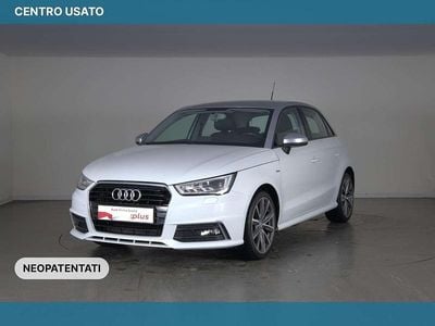 Usata Audi A1 Sportback 82 CV (60 kW) 2018 Bianco ghiacciaio metallizzato Utilitaria