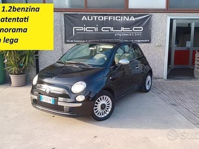 Usata Fiat 500 Lounge 69 CV (50 kW) 2013 Nero Utilitaria