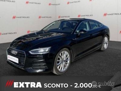 Usata Audi A5 Sportback 190 CV (139 kW) 2017 Nero Utilitaria