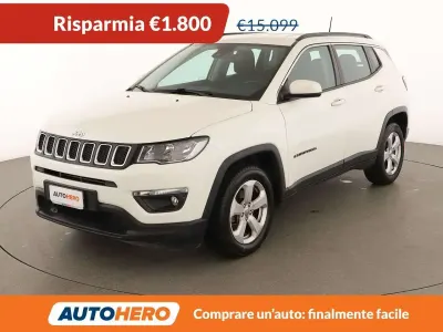 Käytetty Jeep Compass Longitude 120 HP (88 kW) 2019 Valkoinen Katumaasturi