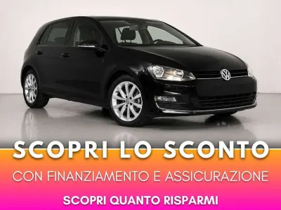 Usata VW Golf VII Highline 122 CV (89 kW) 2014 Nero Berlina