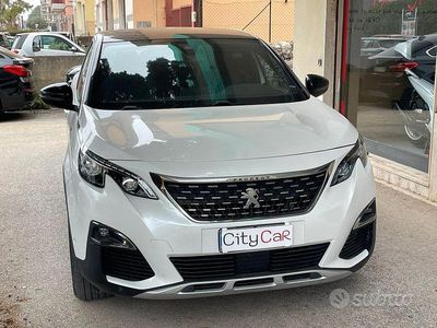 Usata Peugeot 3008 GT-line 131 CV (96 kW) 2018 Bianco SUV