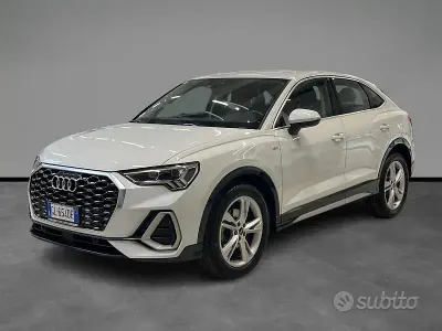 Usata Audi Q3 Sportback S-Line 150 CV (110 kW) 2022 Bianco SUV