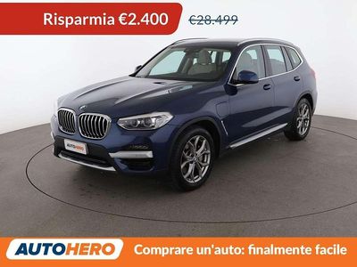 Usata BMW X3 xLine 184 CV (135 kW) 2020 Blu SUV