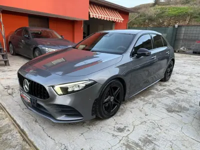 Usata Mercedes A180 AMG line 116 CV (85 kW) 2020 Grigio Berlina