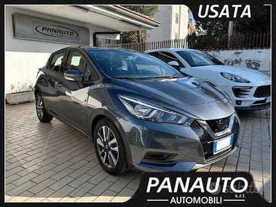 Usata Nissan Micra Acenta 90 CV (66 kW) 2017 Grigio Berlina