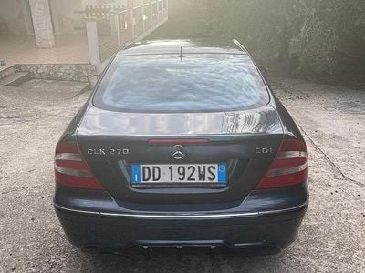 Usata Mercedes CLK270 Avantgarde 170 CV (125 kW) 2006 Blu Coupé