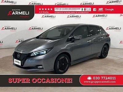 Usata Nissan Leaf N-Connecta 110 kW (150 CV) 2023 Grigio Utilitaria