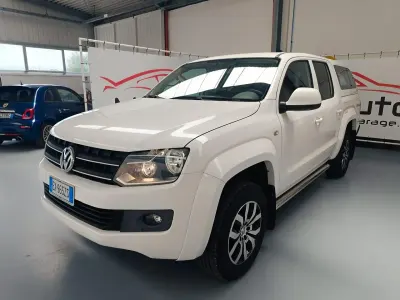 Usata VW Amarok 180 CV (132 kW) 2015 Bianco Pick-up