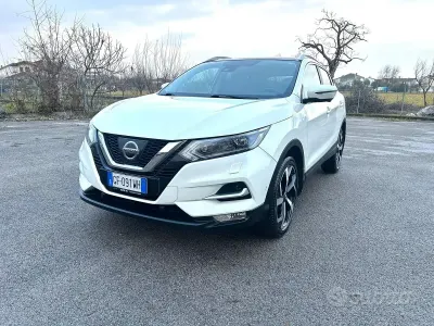 Gebraucht Nissan Qashqai Tekna+ 110 PS (80 kW) 2018 Weiß SUV