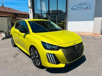 Nuova Peugeot 208 Business-Line 100 CV (73 kW) 2026 Giallo Utilitaria