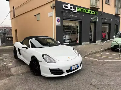Second-hand Porsche Boxster 265 CP (194 kW) 2014 Alb Cabrio