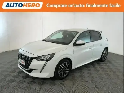 Usata Peugeot 208 Allure 101 CV (74 kW) 2021 Bianco Utilitaria