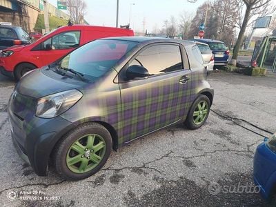 Usata Toyota iQ 92 CV (67 kW) 2009 Verde Utilitaria