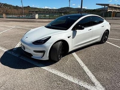 Usata Tesla Model 3 Performance 375 kW (510 CV) 2021 Bianco Berlina