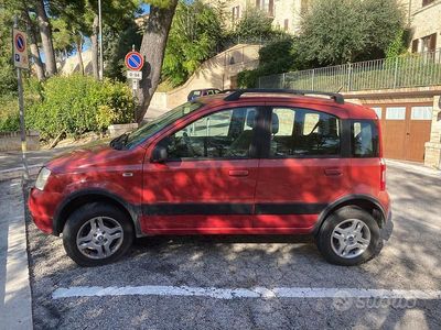 Usata Fiat Panda 2007 Rosso Utilitaria