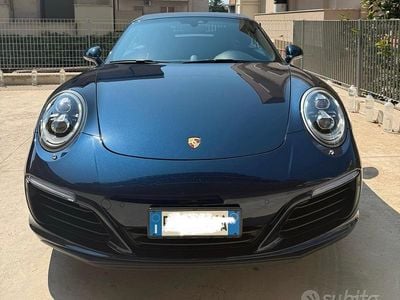 Usata Porsche 991 420 CV (308 kW) 2017 Blu Cabrio