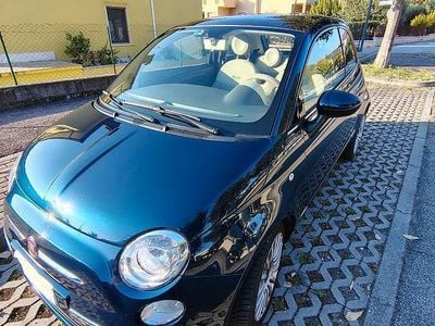 Usata Fiat 500 Lounge 95 CV (69 kW) 2015 Blu Berlina