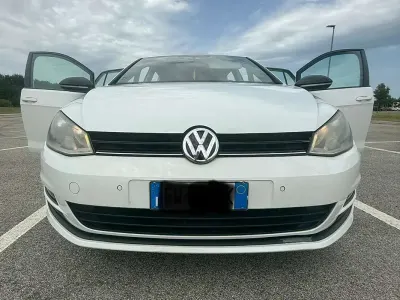 Usata VW Golf VII Trendline 86 CV (63 kW) 2014 Bianco Berlina