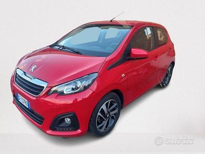 Begagnad Peugeot 108 Active 72 HK (52 kW) 2021 Röd Sedan