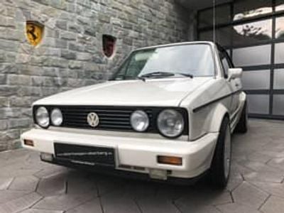 Begagnad VW Golf Cabriolet 112 HK (82 kW) 1989 Vit Cab