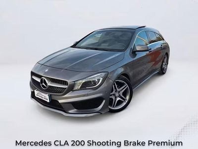 Usata Mercedes CLA200 Premium 136 CV (100 kW) 2015 Grigio Station wagon