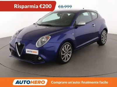 Usata Alfa Romeo MiTo Super 95 CV (69 kW) 2017 Blu/azzurro Utilitaria