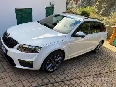 Usata Skoda Octavia RS 184 CV (135 kW) 2016 Bianco Station wagon