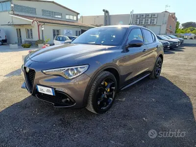 Usata Alfa Romeo Stelvio 190 CV (139 kW) 2023 Nero SUV