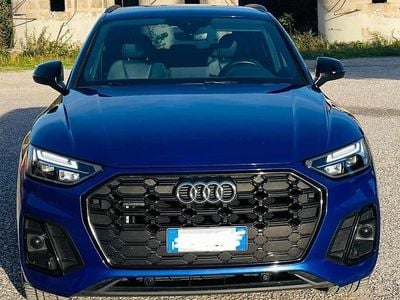 Usata Audi Q5 S-line plus 204 CV (150 kW) 2020 Blu/azzurro SUV