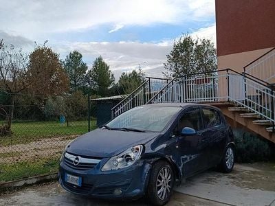 Usata Opel Corsa Eco 75 CV (55 kW) 2009 Blu Berlina